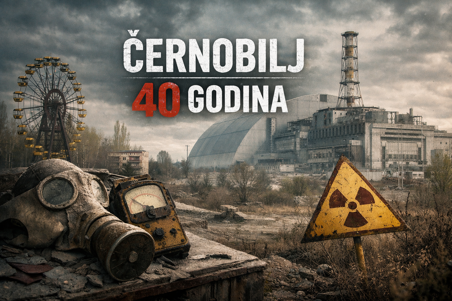 Černobilj – 40 godina posle: sećanje, opomena i budućnost