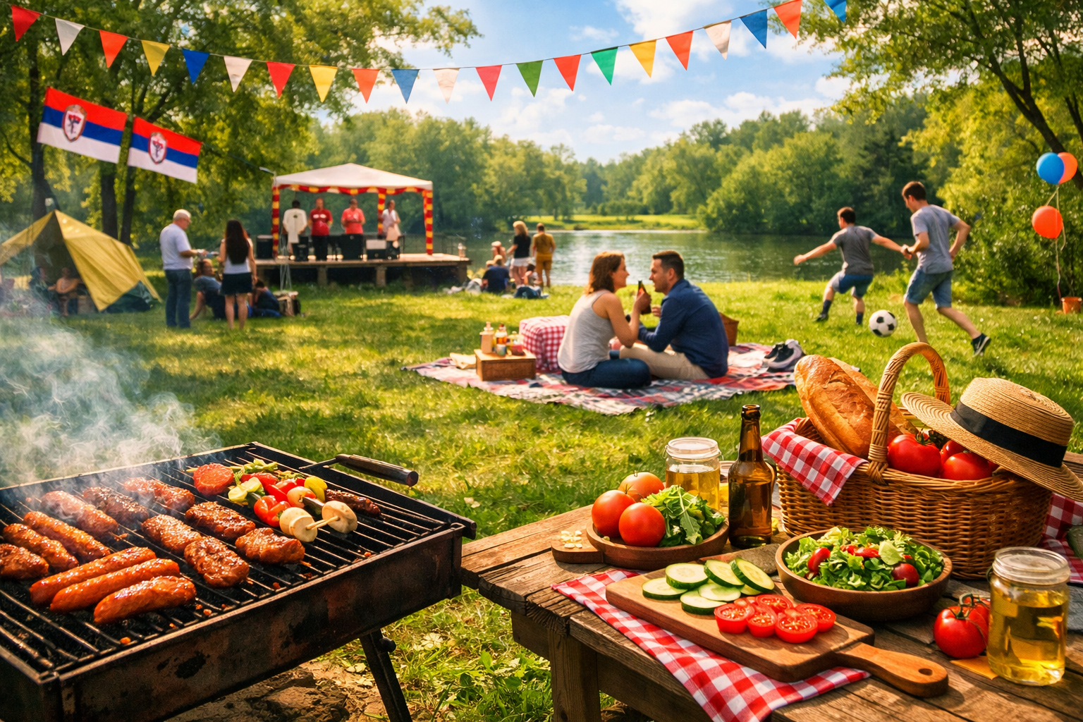 Pripreme za proslavu 1. maja