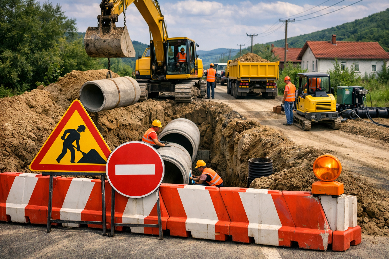Najava povremenih obustava saobraćaja u Ćukovcu